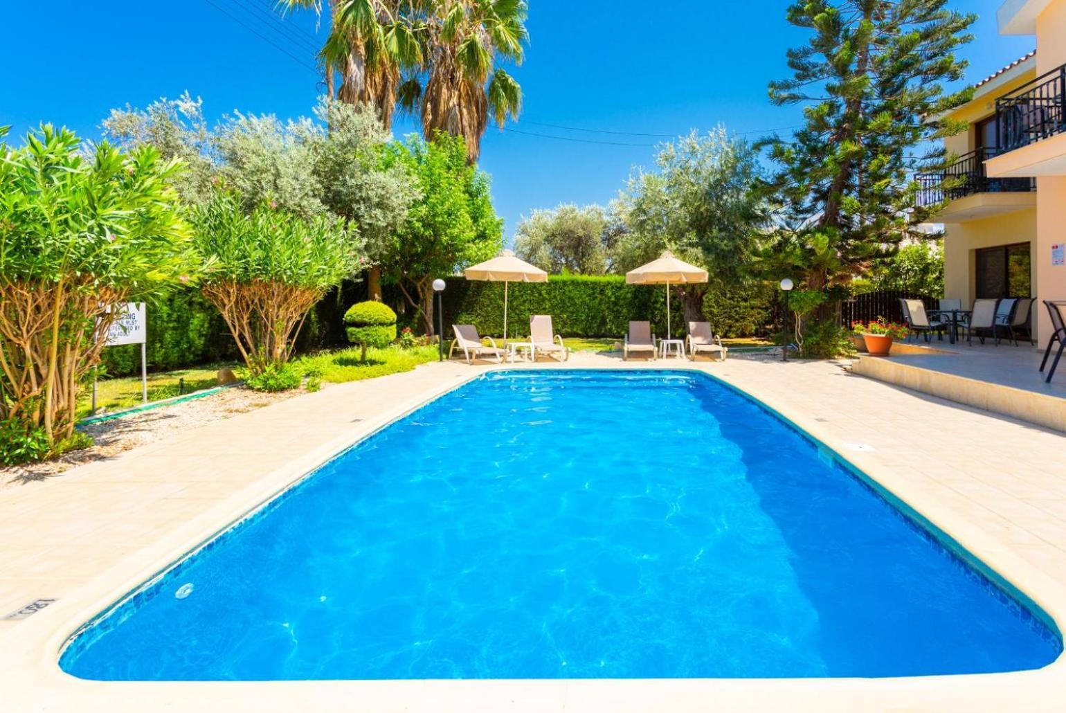 Villa Halima Stefanos Полис Екстериор снимка