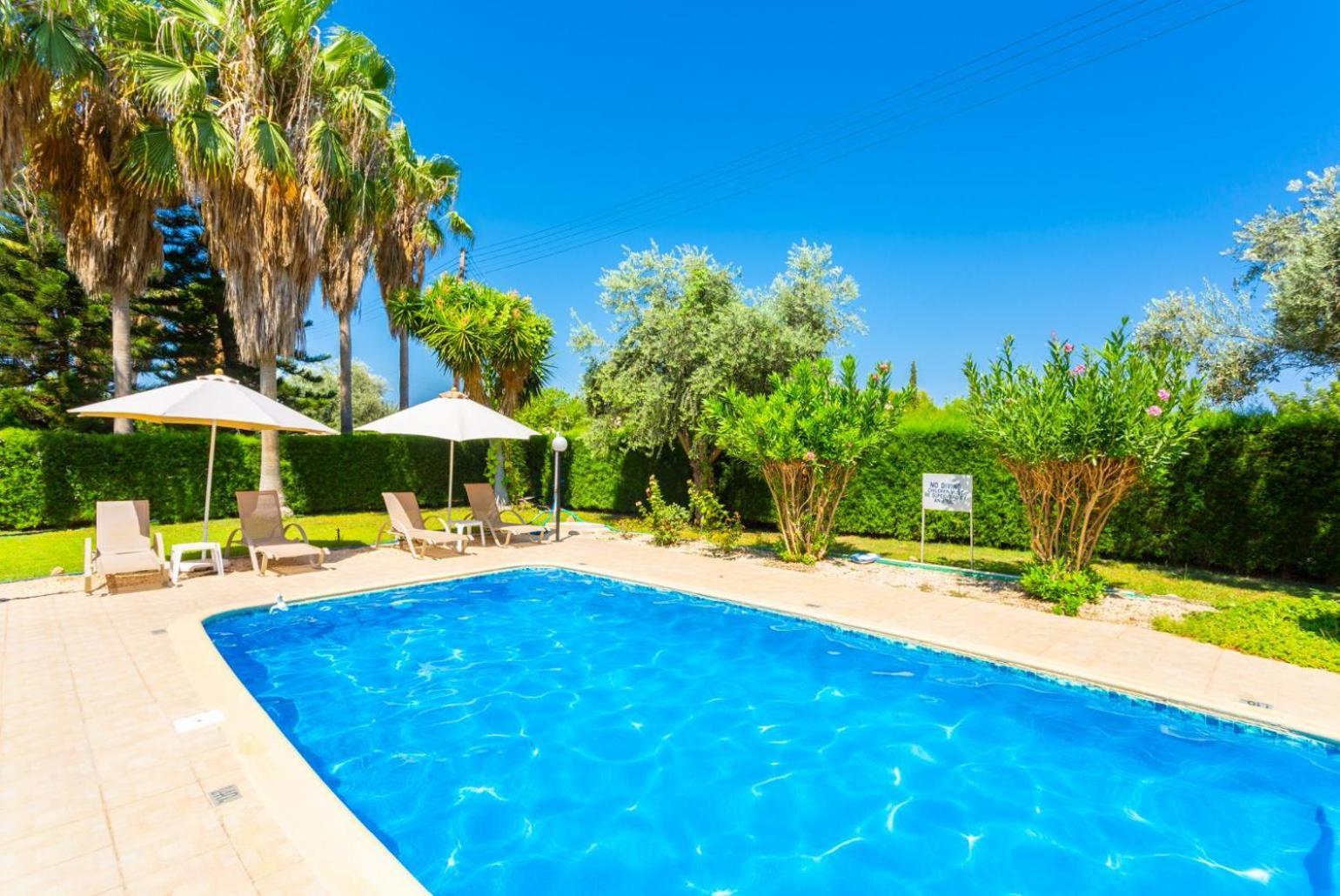 Villa Halima Stefanos Полис Екстериор снимка