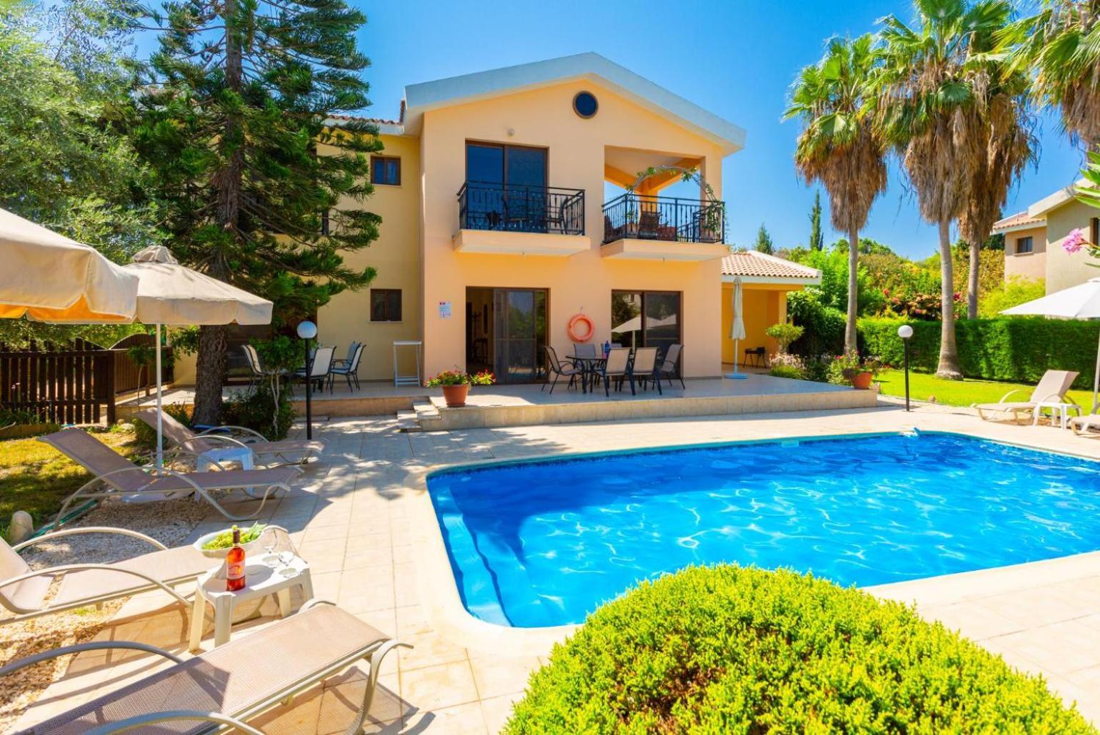 Villa Halima Stefanos Полис Екстериор снимка